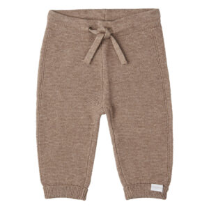 U Pants Knit Reg Grover Taupe malange Gr. 56