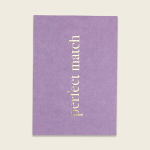 Postkarte perfect match