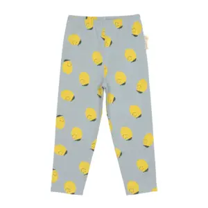 Leggings Jersey GOTS Lemon light blue Gr. 110/ 116 Lässig