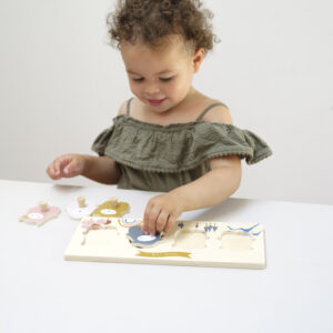 Grip Puzzle Fabbies Land Wood