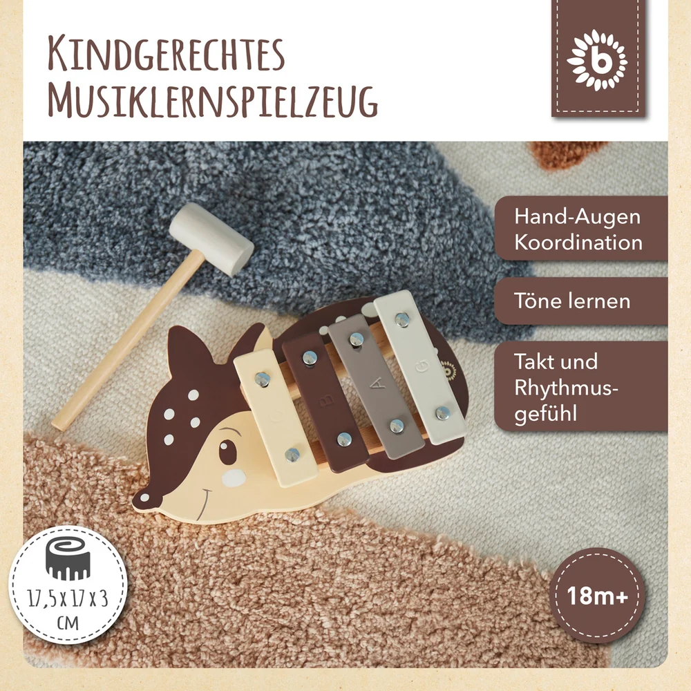 Mini Xylophon Reh Bieco – Bild 3