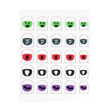 Nagelsticker Spooky Rex London – Bild 2