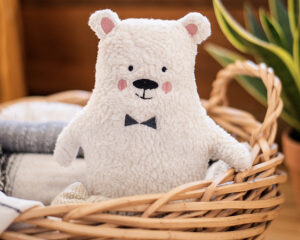 Plüsch Kuscheltier Eisbär "Wim"