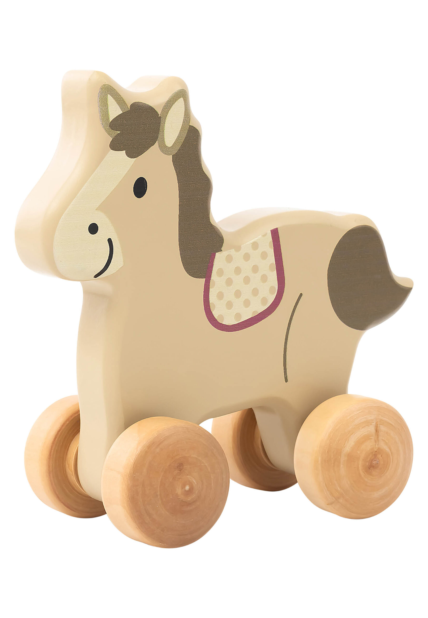 Rollspielzeug Holz Pferd Sterntaler