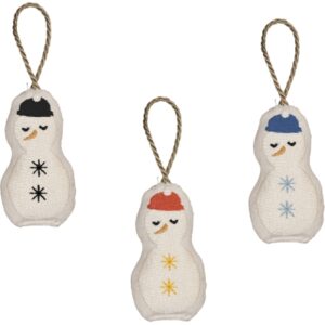 Anhänger Schneemann 3er Pack Fabelab