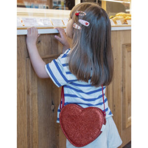 Love Heart Glitter Bag