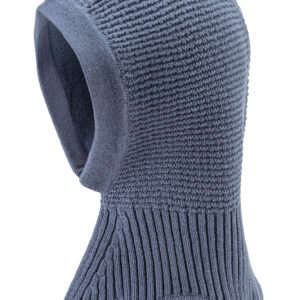 GOTS Strickmütze überziehbar blau Gr. 51 Sterntaler