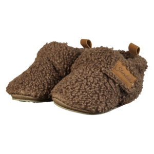 Krabbelschuhe Boucle braun 19/ 20 Sterntaler