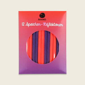 Speichenreflektoren neonpink/ violett