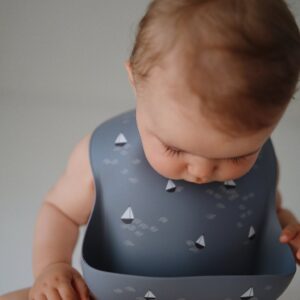 Mushie Silicone Bib Boat