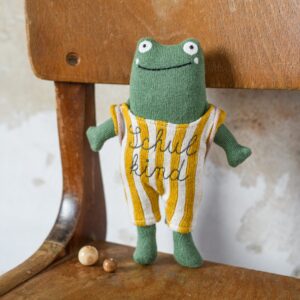 Frosch "Schulkind" grün Ava & Yves