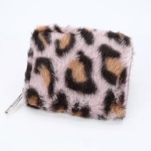 Börse Plüsch Leo rosa