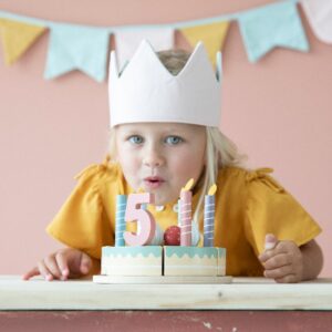 Geburtstagskuchen Blau