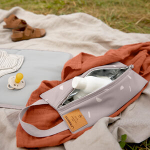 CAS Insulated Pouch Blocks Taupe Lässig