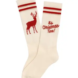 Weihnachtssocken gold rot Kids Loones