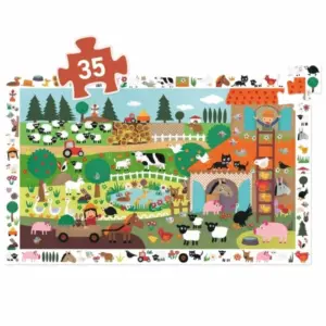 Wimmelpuzzle Bauernhof 35 Teile Djeco