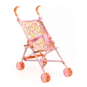 POMEA Puppenbuggy Flowers - 54 cm Djeco