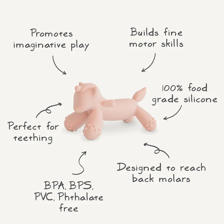 Unicorn Figurine Teether – Bild 2