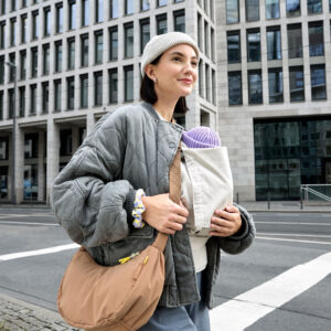 GRE Stretch Up Bum Bag almond Lässig