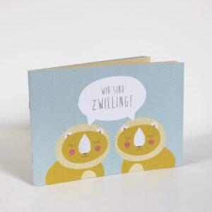Wir sind Zwillinge Erinnerungsbuch