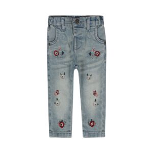 Jeans loose fit flowers Gr. 116 Dirkje