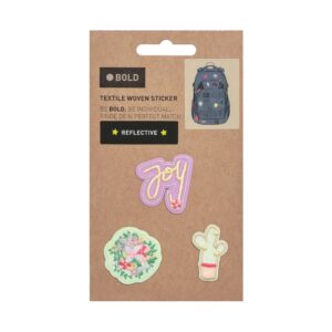 BOLD Math Textile Sticker Joy Purple Lässig