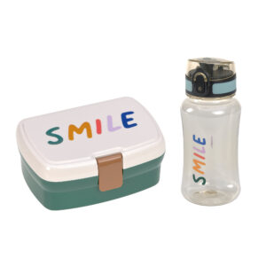 Lunch Set Little Gang Smile ocean green