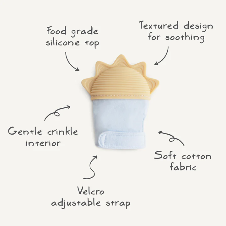 Mushie Sun Teething Mitten – Bild 2