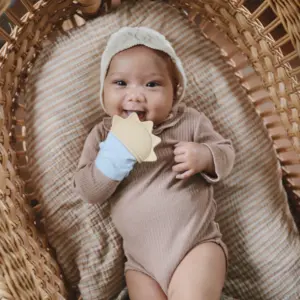 Mushie Sun Teething Mitten