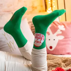 Weihnachtssocken i believe in Santa Kids Loones