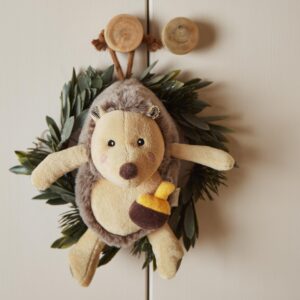 Kuscheltier Igel mit Rassel