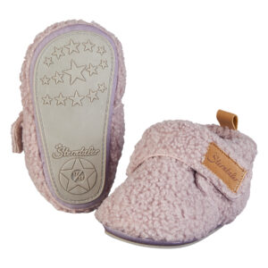 Krabbelschuhe Boucle samtrose 15/16 Sterntaler