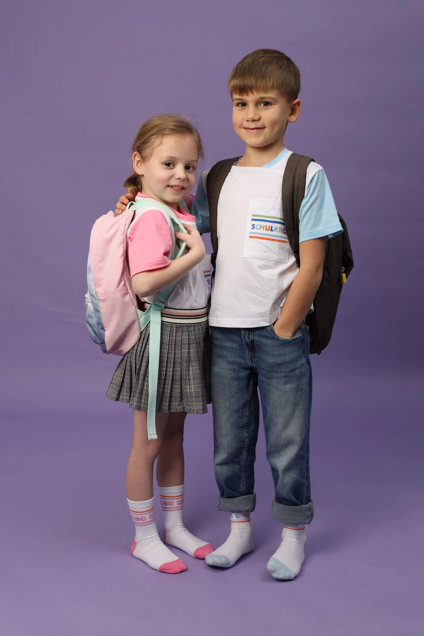 Schulkind T- Shirt hellblau MyDayMyDream