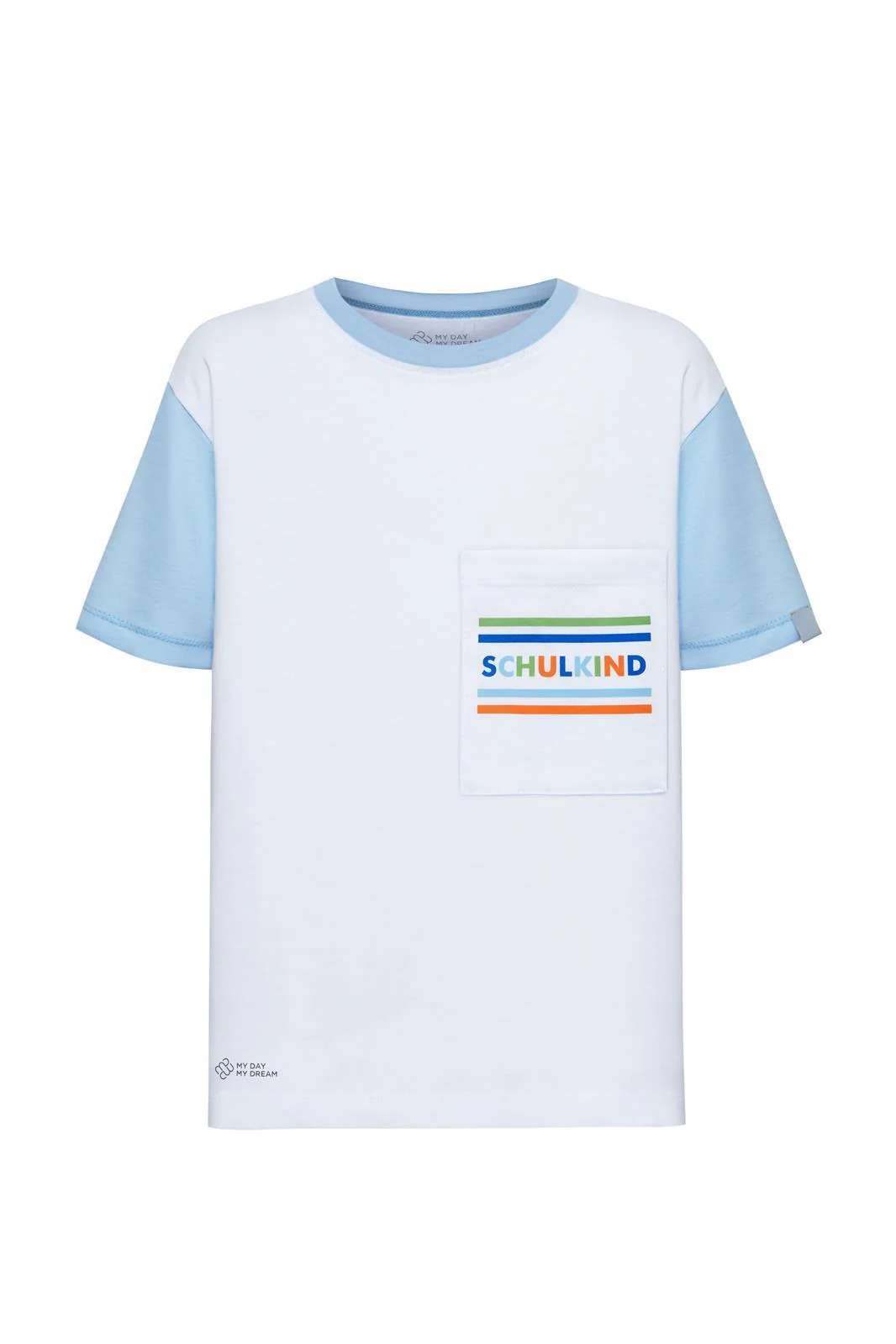 Schulkind T- Shirt hellblau MyDayMyDream – Bild 2