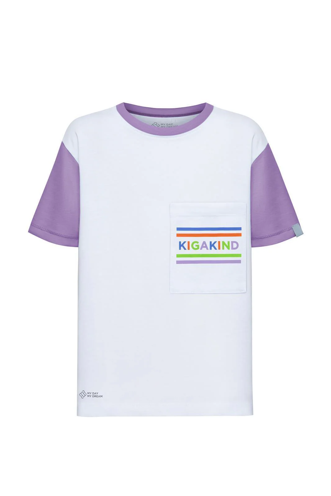 KIGAKIND T Shirt lila Größe 98-104 MyDayMyDream – Bild 3