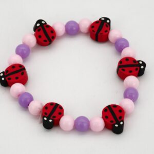 Armband Fimo Marienkäfer