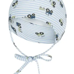 Beanie zum Binden Traktor Sterntaler