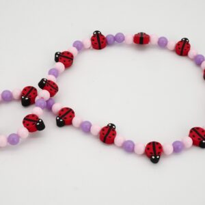 Kette Fimo Marienkäfer