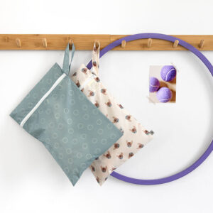 Wet Bag 2 pcs Tiny Team Dog Lässig