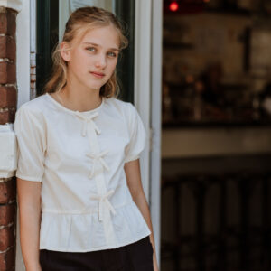 Bluse Schleifen NoWayMonday