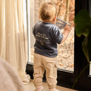 Sweater Kurzarm steel blue Dirkje