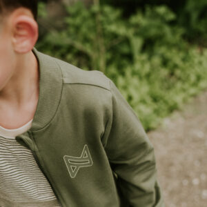 Sweatjacke olive KokoNoko