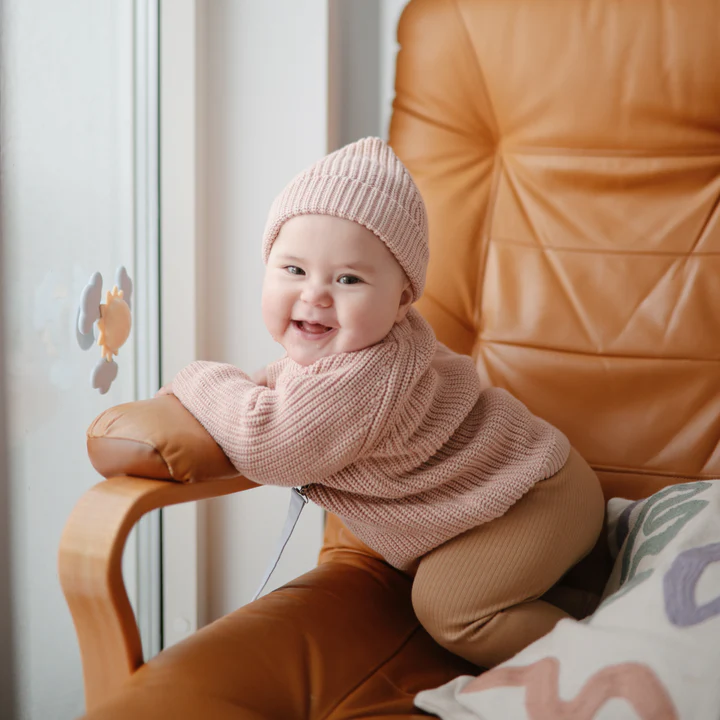 Mushie Sunshine Suction Spinner Toy – Bild 2