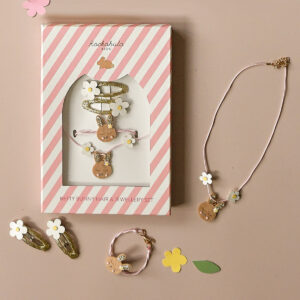 Betty Bunny Hair & Jewellery Set Rockahula