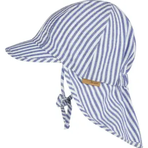 Schirmmmütze mit Nackenschutz Streifen Sterntaler