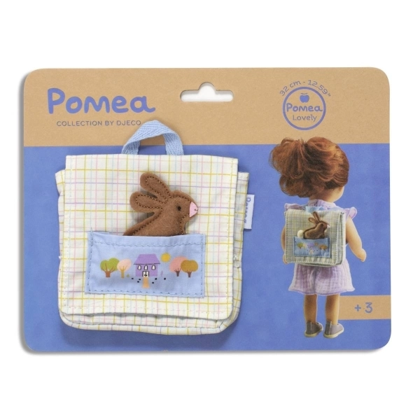 Pomea Puppen Schultasche Djeco – Bild 4