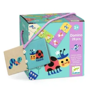 Lernspiel Domino Kleine Tiere Djeco