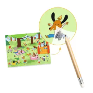 Rubbelbilder Party Time Djeco