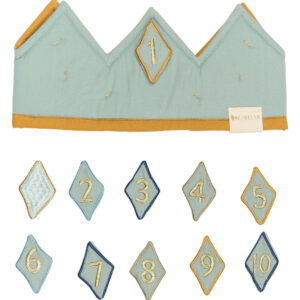 Geburtstagskrone mit Zahlen Fabelab