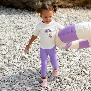 Badehose lang mit UV Schutz lila Lässig